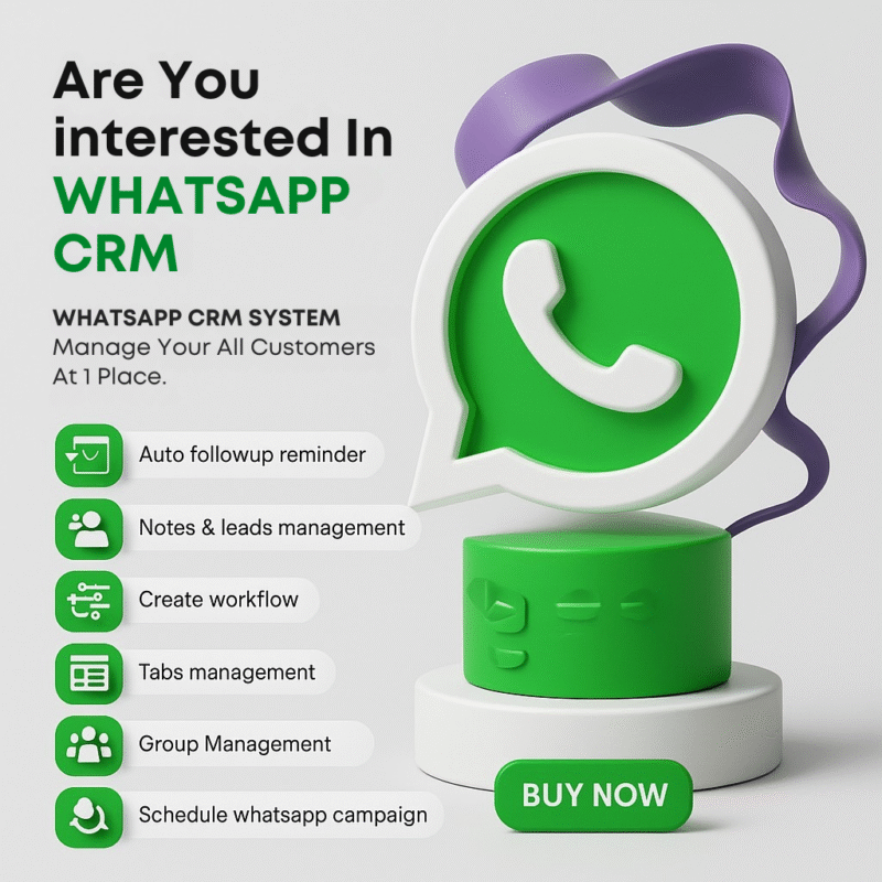 WhatsApp CRM